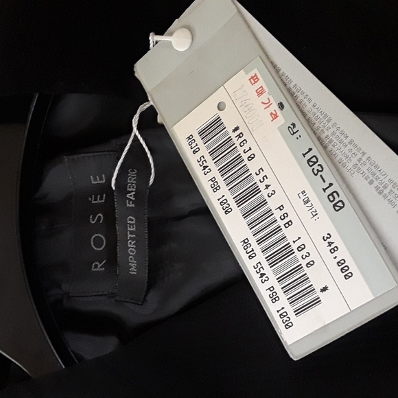 Rosée Womens blazer in black size large 6/10/22 tub2 - Picture 3 of 3